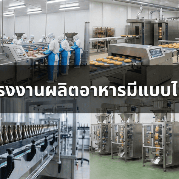สเปกโรงงานผลิตอาหารมีแบบไหนบ้าง