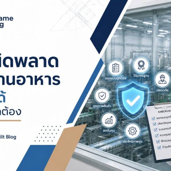 ความผิดพลาดที่พบบ่อยในการสร้างโรงงานอาหาร