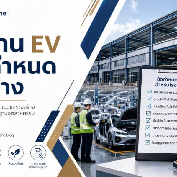 โรงงาน EV มีข้อกำหนดอะไรบ้าง
