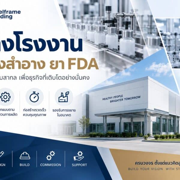 สร้างโรงงานเครื่องสำอาง