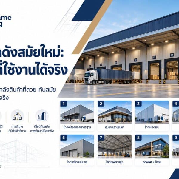 โกดังสมัยใหม่ 10 ดีไซน์
